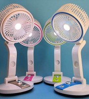 Folding Fan with LED Light (China Fitting)