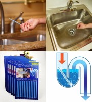 Powerful Sink Commode Drain Cleaner (2 প্যাক কিনলে 1 প্যাক ফ্রী)