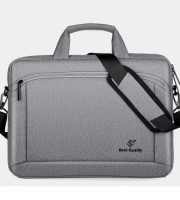 15 Inch Laptop Bags Office Documents Storage Bag Travel ( gray )