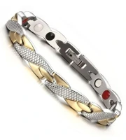 Fashionable Twisted Healthy Magnetic Bracelet