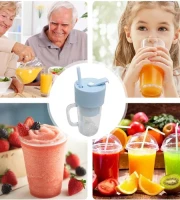 2 In1 Portable Crusher Juicer With Handle