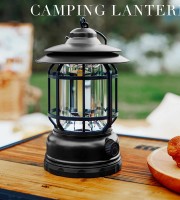 Reachargeable Retro Camping Lamp- আধুনিক হারিকেন