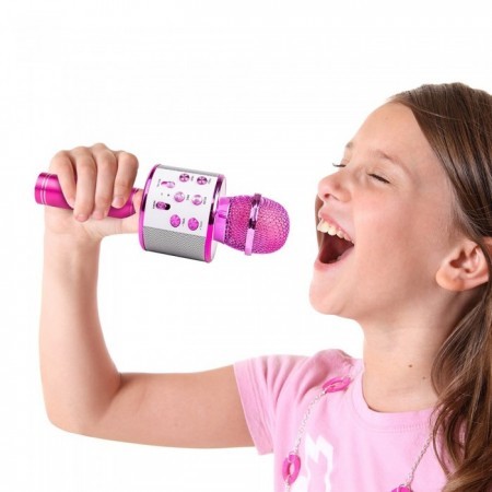 Wireless Bluetooth Karaoke Microphone Speaker Handheld